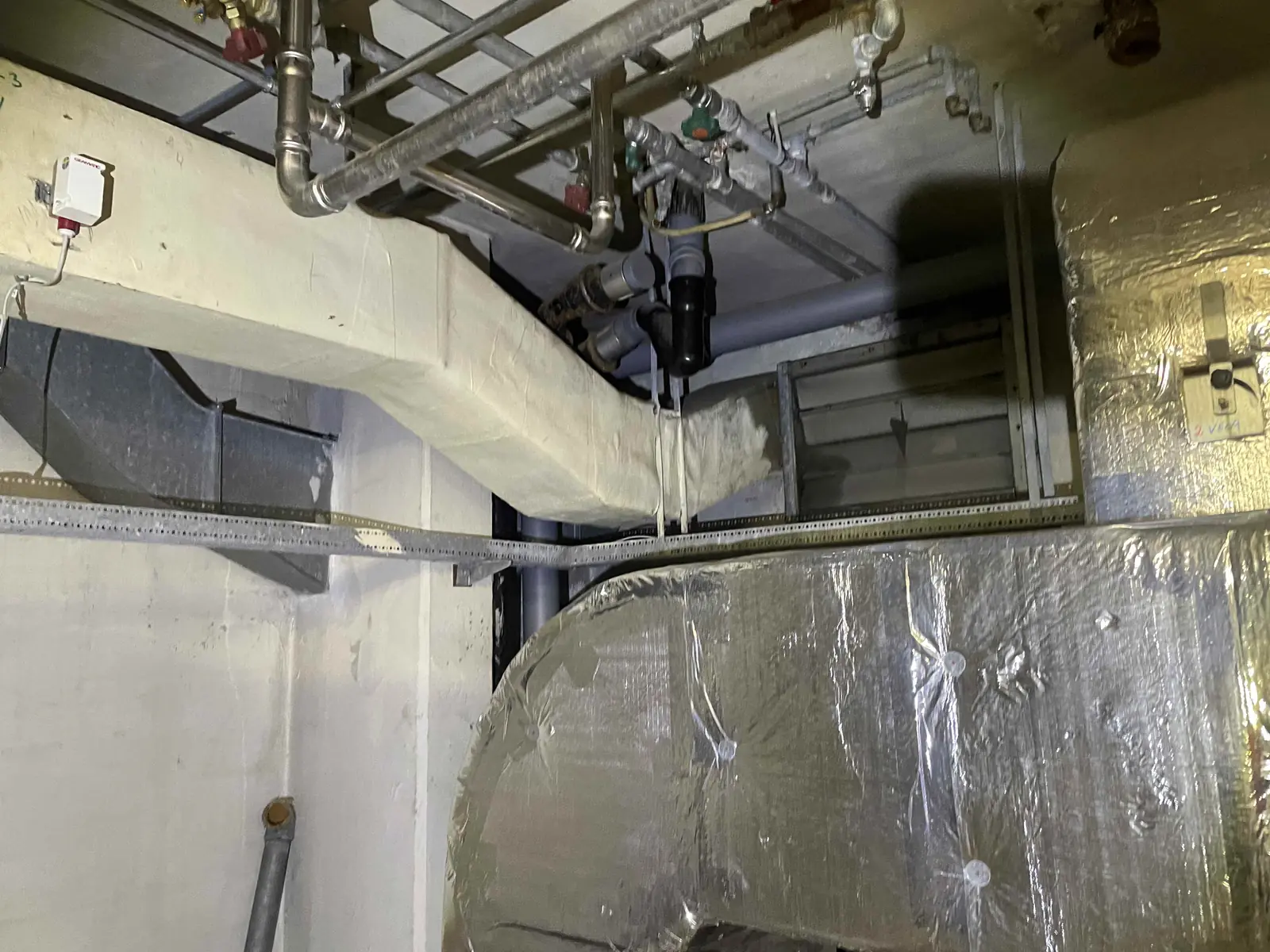 Technical installations inspected to define access and work interfaces