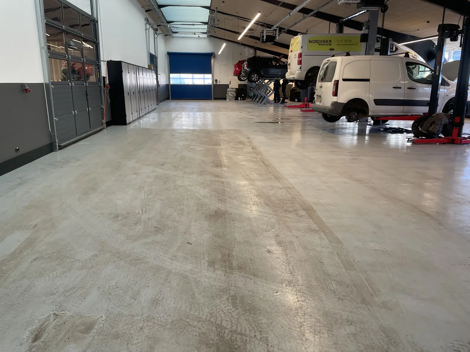 Workshop floor condition and operational context
