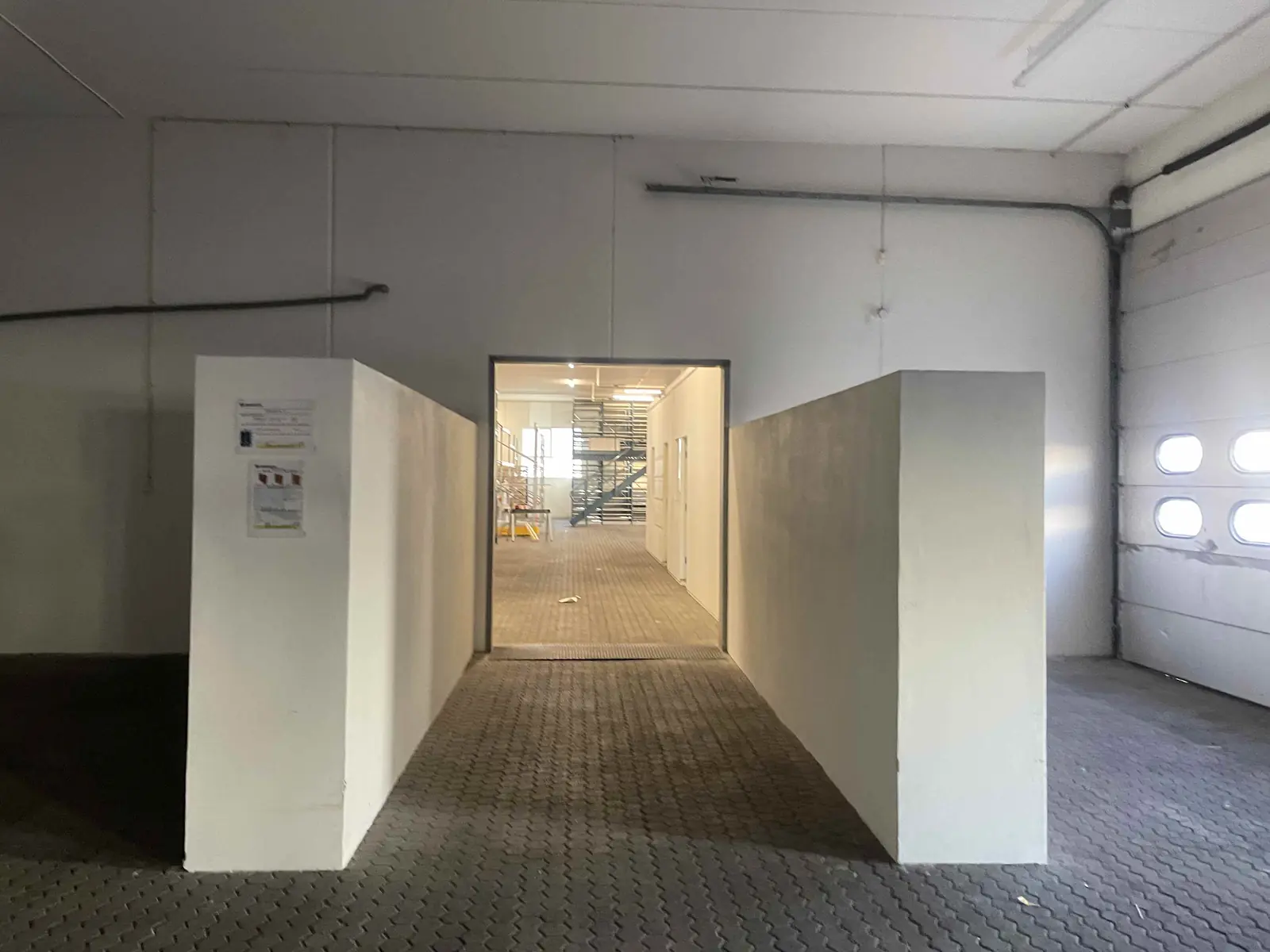 Circulation space connecting regularly occupied rooms